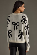 Cream Bow Sweater