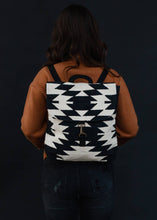 Black & Cream Aztec Backpack