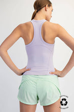 BUTTER SLEEVELESS RACER BACK TANK TOP: Lemonilla / S-M-L(2-2-2)