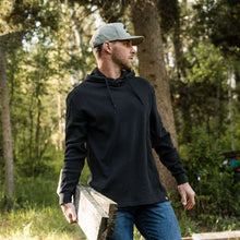 Black Thermal Hoodie