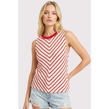 Texture Striped Tank (Multiple Colors)