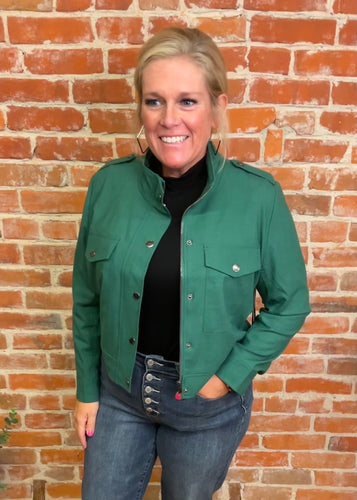 Liverpool Utility Crop Jacket