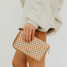 Lenni Large Zip Woven Wallet (Multiple Colors)