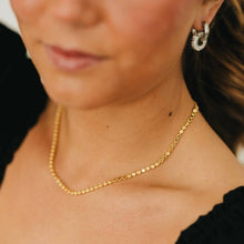 Dakota Disc Chain Necklace - WATERPROOF: Gold