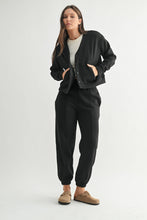 Black Brushed Interior Cardigan