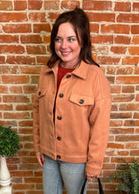 Faux Wool Light Pumpkin Jacket