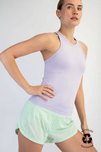 BUTTER SLEEVELESS RACER BACK TANK TOP: Lemonilla / S-M-L(2-2-2)