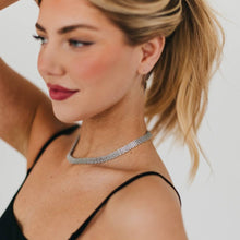 Addelynn Mesh Necklace - WATERPROOF: Silver