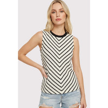 Texture Striped Tank (Multiple Colors)