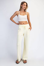 MODAL SCUBA STRAIGHT PANT: Espresso / S-M-L(2-2-2)