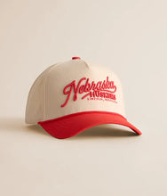 Ivory & Red Nebraska Huskers Hat