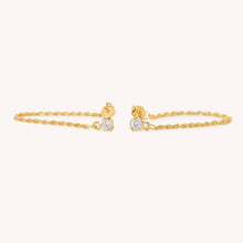 Lucinda Chain Drop Studs