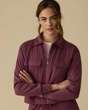 Flag & Anthem Aubergine Full Zip Jacket