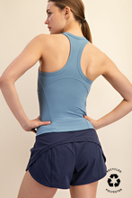 BUTTER SLEEVELESS RACER BACK TANK TOP: Lemonilla / S-M-L(2-2-2)