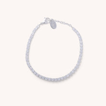 Silver Shimmer Tennis Bracelet-Waterproof