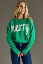 Kelly Green Merry Sweater
