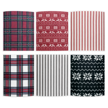 *NEW* Holiday Pattern Swedish Dishcloths, Set of 6