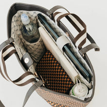Woven Tiffany Organizer Tote (Multiple Colors)