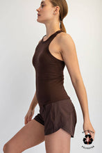 BUTTER SLEEVELESS RACER BACK TANK TOP: Lemonilla / S-M-L(2-2-2)