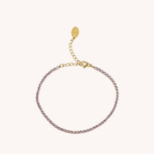 Birthstone Micro Tennis Bracelets: May- Emerald