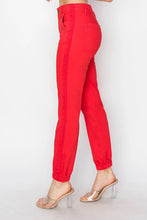 Risen Scarlet High Rise Joggers