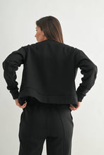 Black Brushed Interior Cardigan