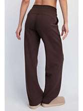 Espresso Scuba Straight Pants
