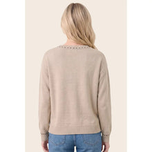 Stitch Detailed Sweater (Multiple Colors)
