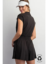 Black Tennis Romper