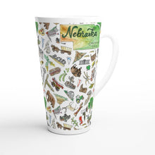 Pippa Nebraska 17 oz Latte Mug