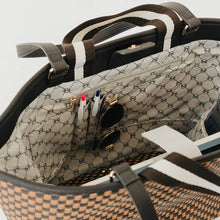 Woven Tiffany Organizer Tote (Multiple Colors)