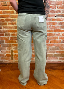 Vervet 90's Loose Fit Jeans with Cargo Pocket