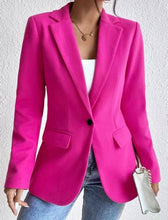 Blazer jacket: Hot pink / M