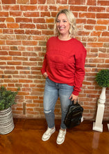Nebraska Embossed Crewneck
