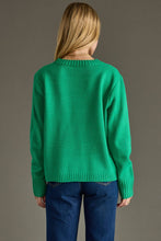 Kelly Green Merry Sweater