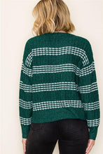 Striped & Textured Pullover (Multiple Colors Available)