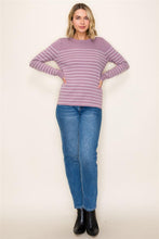 Lightweight Striped Pullover (Multiple Colors Available)