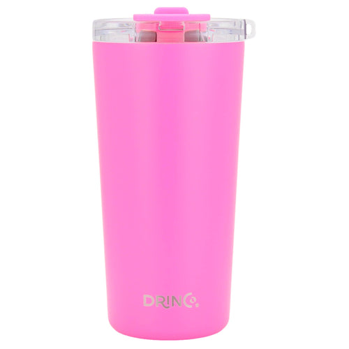 BRB Insulated Tumbler w/Spill Proof Lid: Island Pink