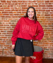 Nebraska Puff Paint Sweatshirt