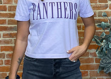 Orchid Cropped Panthers Tee