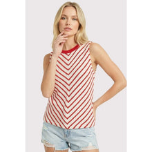 Texture Striped Tank (Multiple Colors)