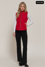 Red Quilted Vest