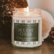 Holiday Cheer 9 oz Soy Candle - Christmas Decor