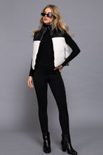 Black & Sherpa Reversible Vest