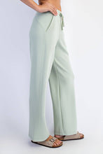 MODAL SCUBA STRAIGHT PANT: Espresso / S-M-L(2-2-2)