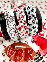 Black Volleyball Dig It Structured Headband