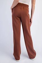 MODAL SCUBA STRAIGHT PANT: Espresso / S-M-L(2-2-2)