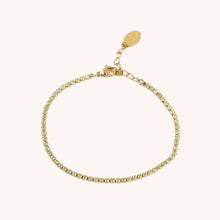 Birthstone Micro Tennis Bracelets: January- Garnet
