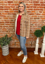 Checked Sweater Jacket (Multiple Colors)