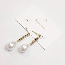 Crane Diamond Pearl Earrings WATERPROOF